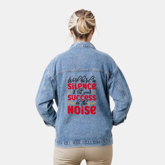 Houd of ontwerp uw eigen- denim jacket (Model)