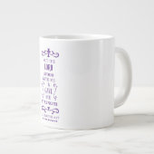 Houd of ontwerp uw eigen grote koffie-mok grote koffiekop (Voorkant rechts)