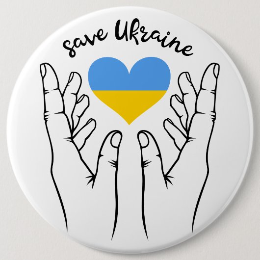 Houd of ontwerp uw eigen knop ronde button 6,0 cm (Voorkant)