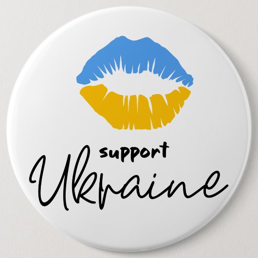 Houd of ontwerp uw eigen knop ronde button 6,0 cm (Voorkant)