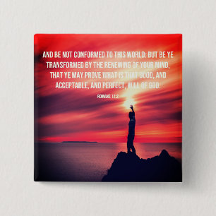 Houd of ontwerp uw eigen knop vierkante button 5,1 cm