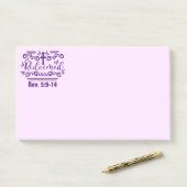 Houd of ontwerp uw eigen merk:-) notities post-it® notes (Op bureau)