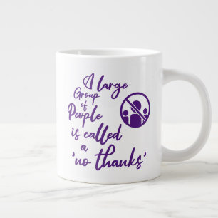 Houd of ontwerp uw eigen — mok gigantische koffie-