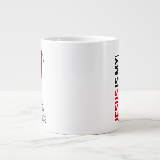 Houd of ontwerp uw eigen — mok gigantische koffie- (Voorkant)