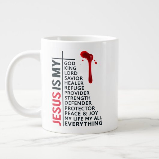 Houd of ontwerp uw eigen — mok gigantische koffie- (Links)