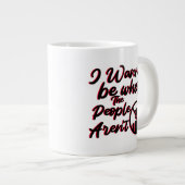 Houd of ontwerp uw eigen — mok gigantische koffie- (Voorkant rechts)