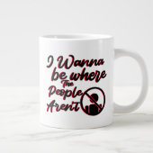 Houd of ontwerp uw eigen — mok gigantische koffie- (Rechts)