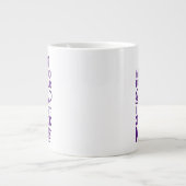 Houd of ontwerp uw eigen — mok gigantische koffie- (Voorkant)