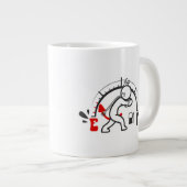 Houd of ontwerp uw eigen — mok gigantische koffie- (Voorkant rechts)