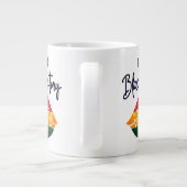 Houd of ontwerp uw eigen — mok gigantische koffie- (Achterkant)