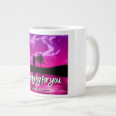 Houd of ontwerp uw eigen — mok gigantische koffie- (Voorkant rechts)