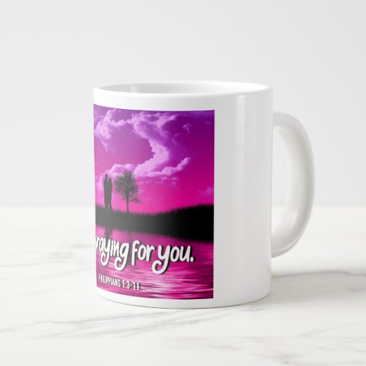 Houd of ontwerp uw eigen — mok gigantische koffie- (Voorkant rechts)