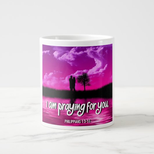 Houd of ontwerp uw eigen — mok gigantische koffie- (Voorkant)