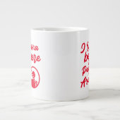 Houd of ontwerp uw eigen — mok gigantische koffie- (Voorkant)