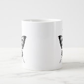 Houd of ontwerp uw eigen — mok gigantische koffie- (Voorkant)