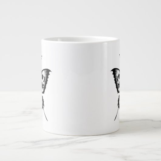 Houd of ontwerp uw eigen — mok gigantische koffie- (Voorkant)