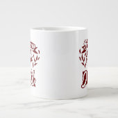 Houd of ontwerp uw eigen — mok gigantische koffie- (Voorkant)