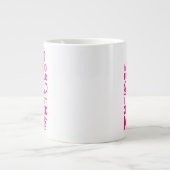 Houd of ontwerp uw eigen — mok gigantische koffie- (Voorkant)