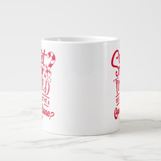 Houd of ontwerp uw eigen — mok gigantische koffie- (Voorkant)