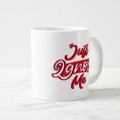 Houd of ontwerp uw eigen — mok gigantische koffie- (Voorkant rechts)