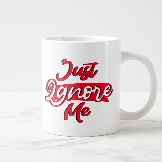 Houd of ontwerp uw eigen — mok gigantische koffie- (Rechts)