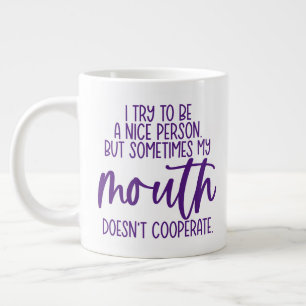 Houd of ontwerp uw eigen — mok gigantische koffie-