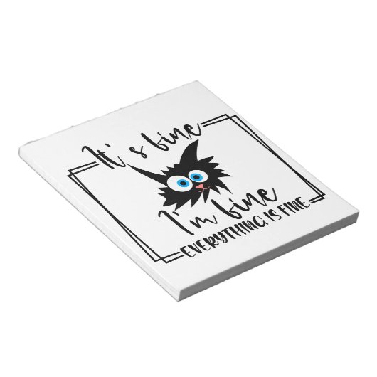 Houd of ontwerp uw eigen - Notitieblok (Schuin)