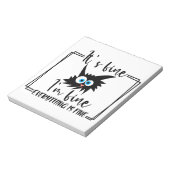 Houd of ontwerp uw eigen - Notitieblok (Linkerzijde)