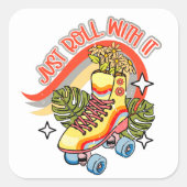 Houd of ontwerp uw eigen sticker met knoppen (Voorkant)