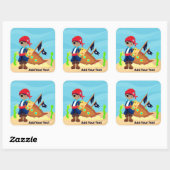 Houd of ontwerp uw eigen sticker met knoppen (Vel)