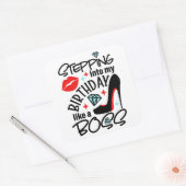 Houd of ontwerp uw eigen sticker met knoppen (Envelop)