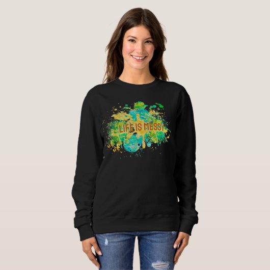 Houd of ontwerp uw eigen — Sweat Shirt (Voorkant volledig)