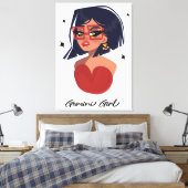 Houd of ontwerp uw eigen-Wrapped Canvas (Gloss) Afdruk (Insitu (Slaapkamer))