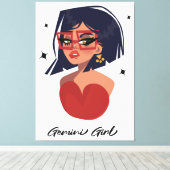 Houd of ontwerp uw eigen-Wrapped Canvas (Gloss) Afdruk (Insitu (Houten vloer))