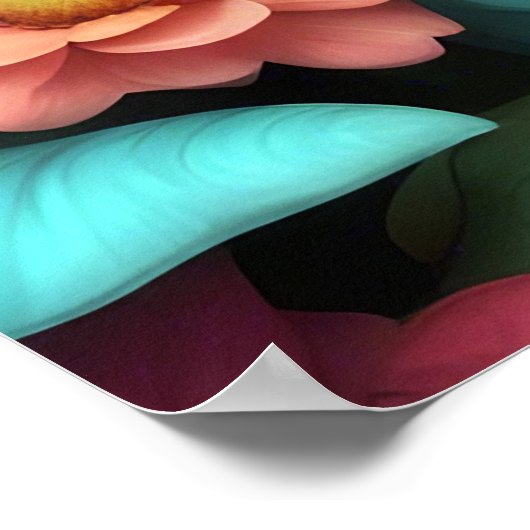 Houd Olifant ontwerp of ontwerp je eigen Poster (Hoek)