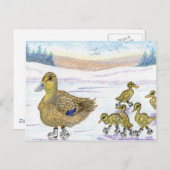 Houd omhoog, u partij! briefkaart (Voorkant / Achterkant)