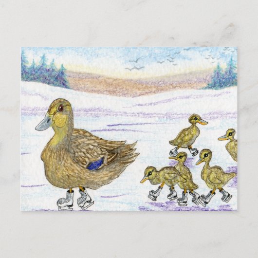 Houd omhoog, u partij! briefkaart (Voorkant)