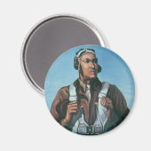 Houd ons vliegen ~ Tuskeege Airman Magneet (Voorkant / Achterkant)