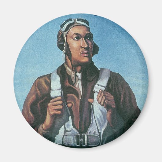 Houd ons vliegen ~ Tuskeege Airman Magneet (Voorkant)