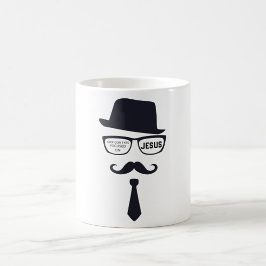 Houd onze ogen gericht op Jezus Koffiemok (Center)