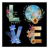 HOUD ONZE PLANET OP PERFECT POSTER (Voorkant)