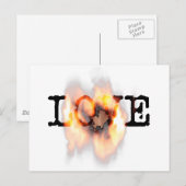 HOUD OP BRAND BRIEFKAART (Voorkant / Achterkant)