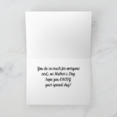 HOUD OP DE MOEDERDAG *GRANDMOTHER* KAART (Binnen)