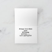 HOUD OP HET MOMENT DAT "UW BIRTHDAY" ZUIDELIJK ZIS KAART (Binnen)