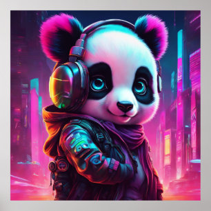 Houd Panda of ontwerp je eigen poster