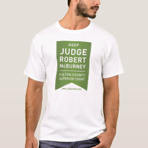 Houd rechter Robert McBurney T-shirt