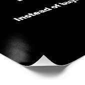 Houd rekening met de veiligheid van vuurwerkhonden perfect poster (Hoek)