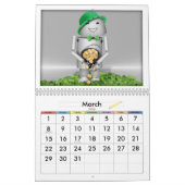 Houd Robo-x9 in de buurt voor het nieuwe jaar! Kalender (Mar 2026)