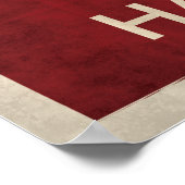 Houd Rollin' en Stop het Poster van Hatin' (Hoek)