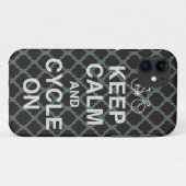 Houd rustig Bicycle iPhone 5 Hoesje (Achterkant (horizontaal))